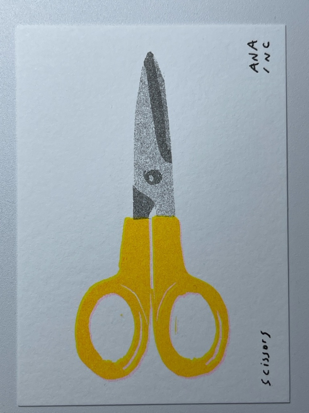 Anastasia Inciardi Scissors Mini Print